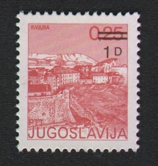 poštanska marka Budva